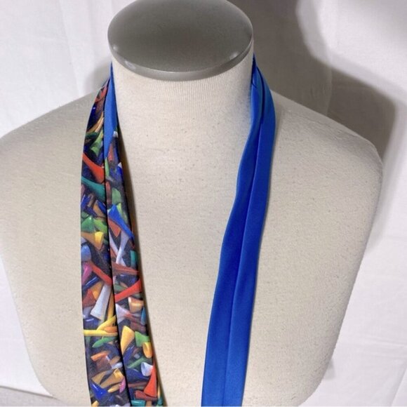 Vintage “Tees” Ralph Marlin & Co 1993 Golf Tee Print Tie - Picture 6 of 10